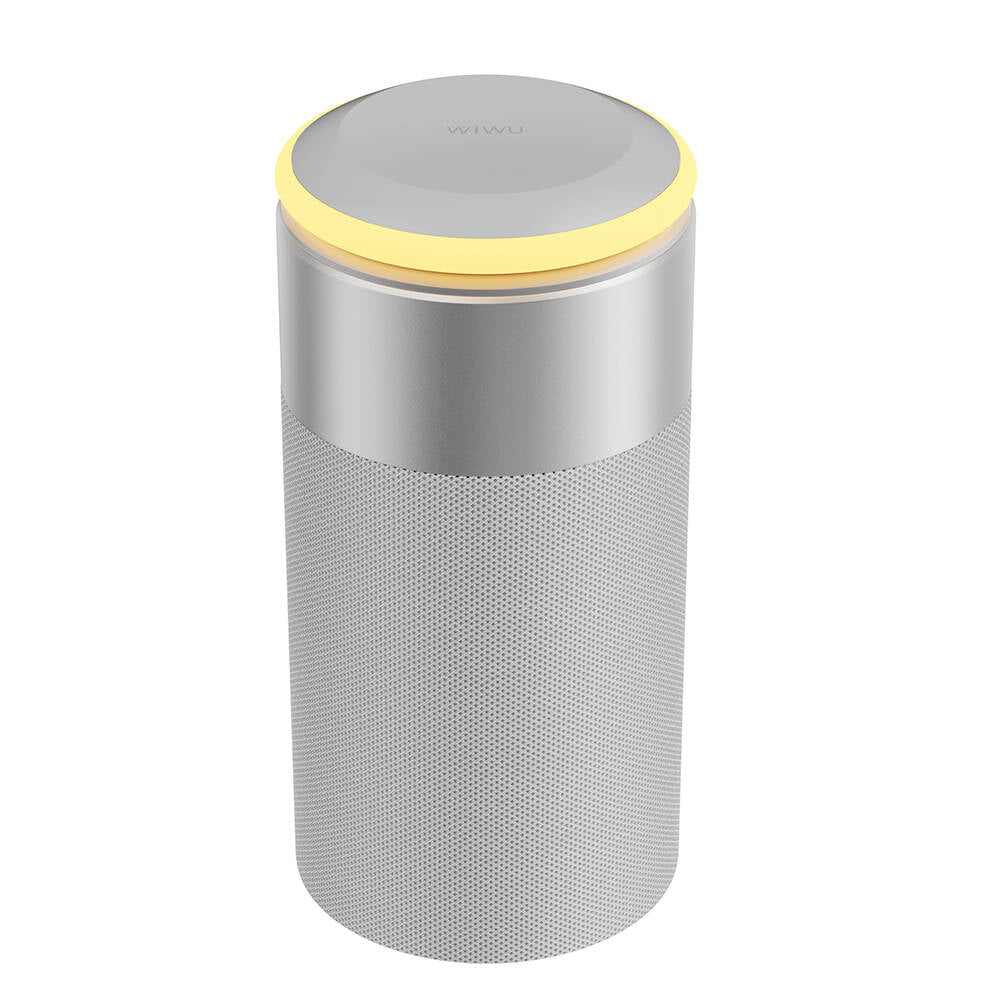 Wiwu Wi-W022 Kablosuz Şarj Standlı Ambiyans Işıklı Bluetooth Speaker Hoparlör Wiwu Wi-W022 Kablosuz Şarj Standlı Ambiyans Işıklı Bluetooth Speaker Hoparlör